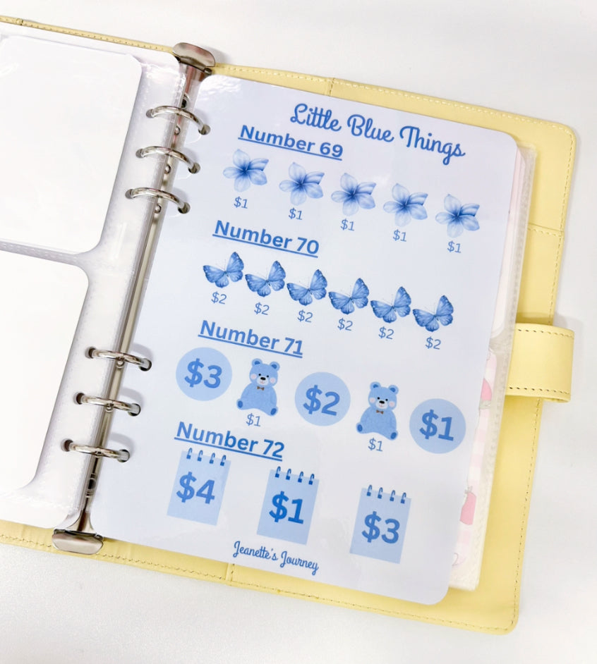 100 Savings Challenges Full Binder | A5