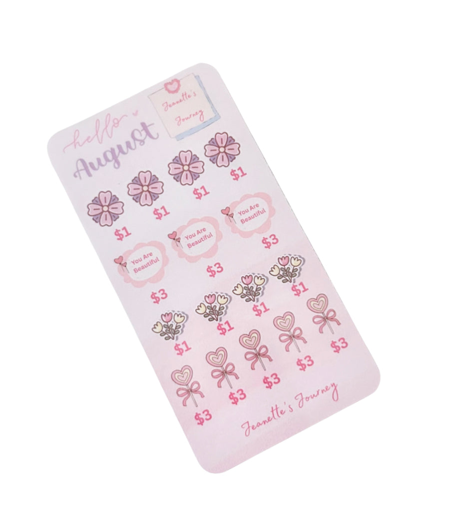 August Savings Challenge