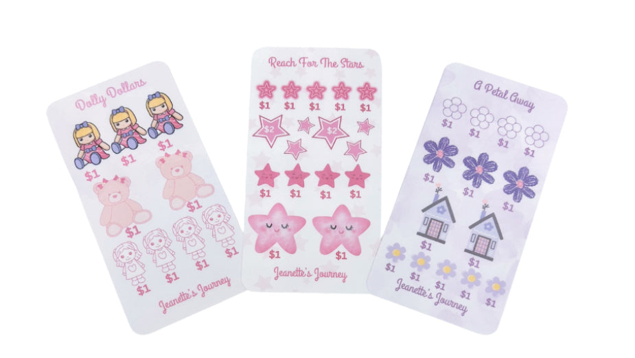 Girls Savings Challenges/ A6