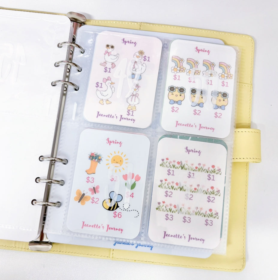 100 Savings Challenges Full Binder | A5