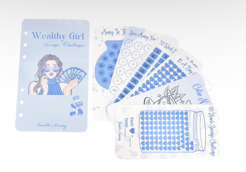 Wealthy Girl Savings Challenges
