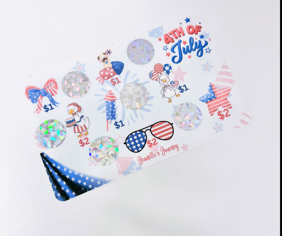 Fourth Of July Scratch N’ Save | A5