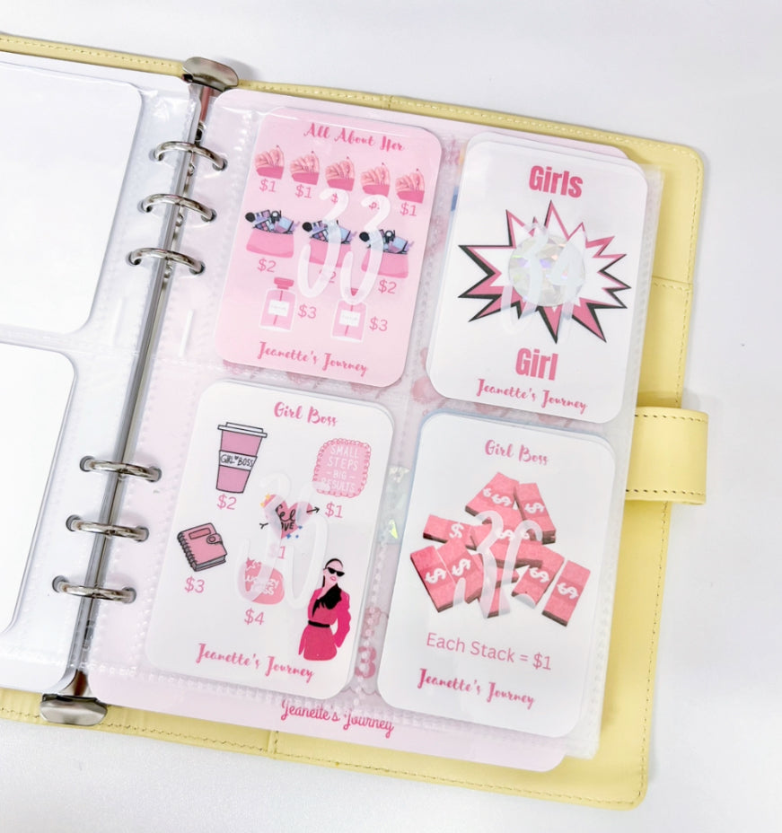 100 Savings Challenges Full Binder | A5