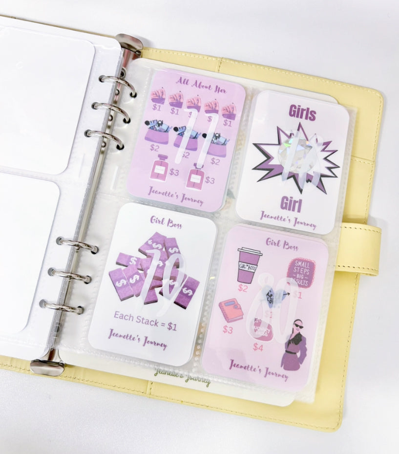 100 Savings Challenges Full Binder | A5