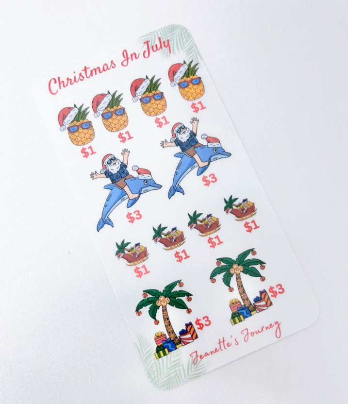 Christmas In July Savings Challenge