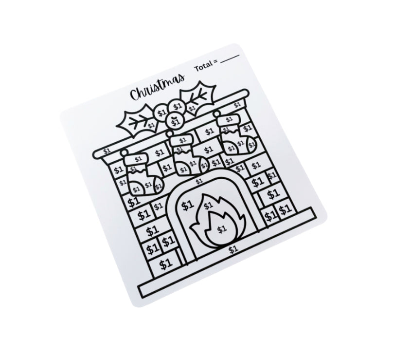 Color With Money N’ Save W/ Clear Envelope and Colored Pencils