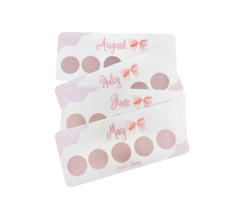 Pink Monthly Scratch N’ Save Bundle W/ Clear And Gold Envelope