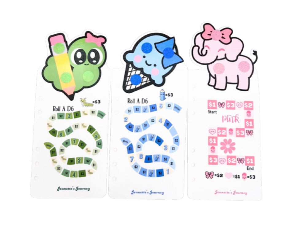 Colorful Dollar Mondays With Colorful Dice Challenges Vol. 7/A6
