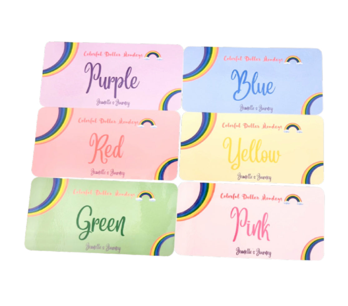 Colorful Dollar Mondays Dashboards/A6