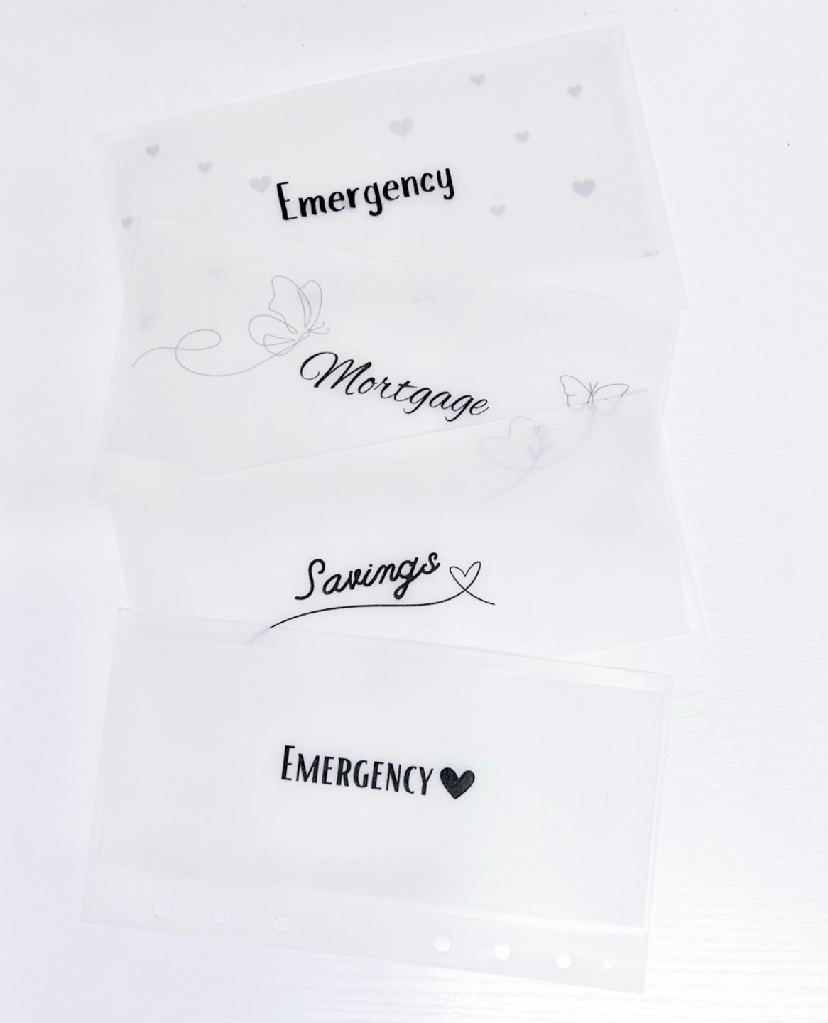 Designed Matte Vellum Envelopes/A6