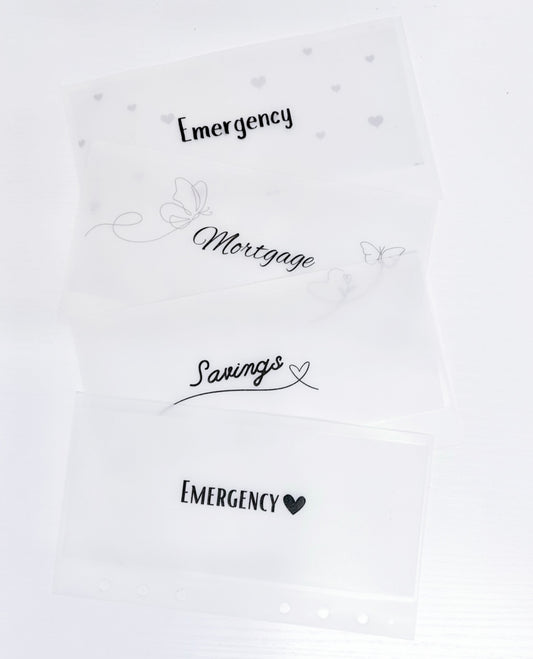Designed Matte Vellum Envelopes/A6