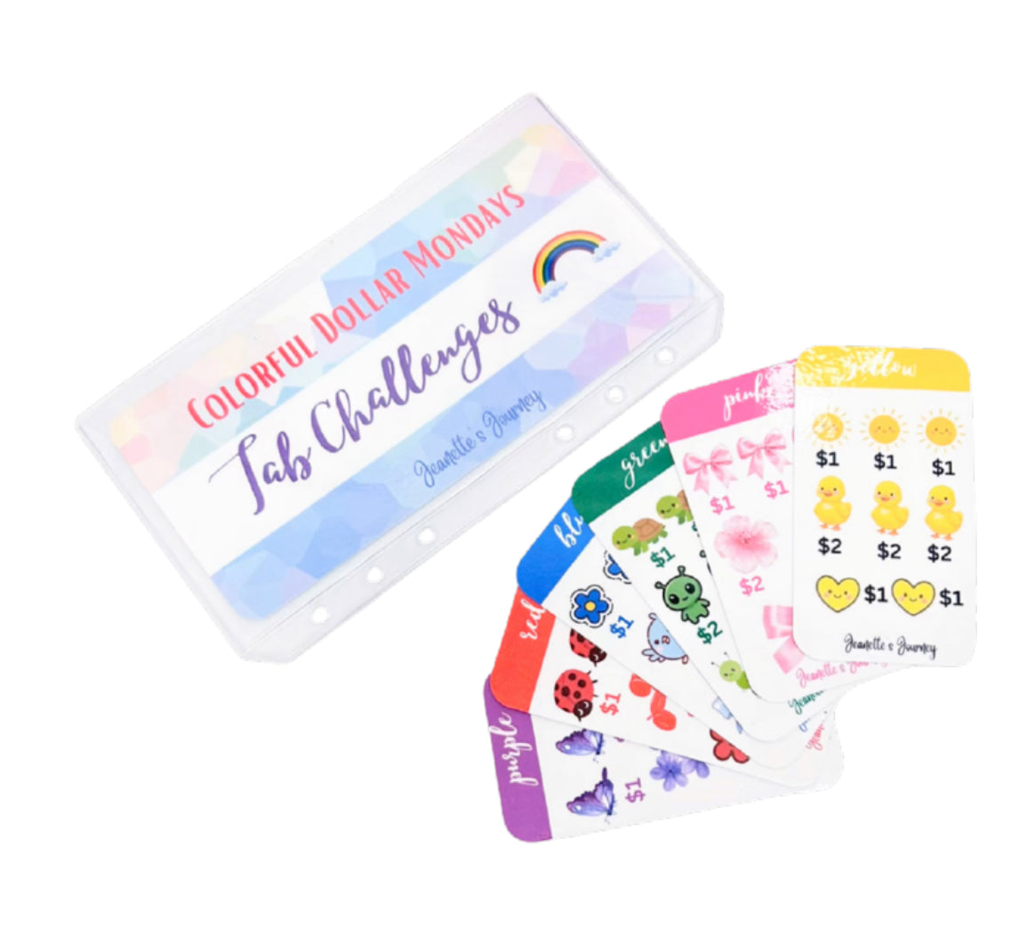 Colorful Dollar Tab Challenges