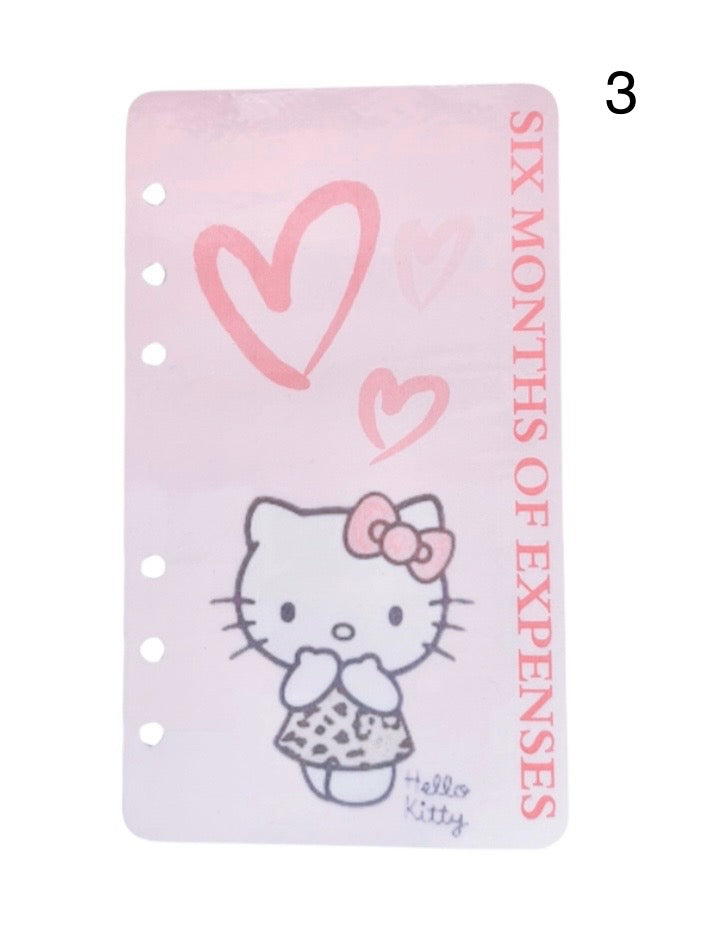 Kitty N’ Bows A6 Dasboards