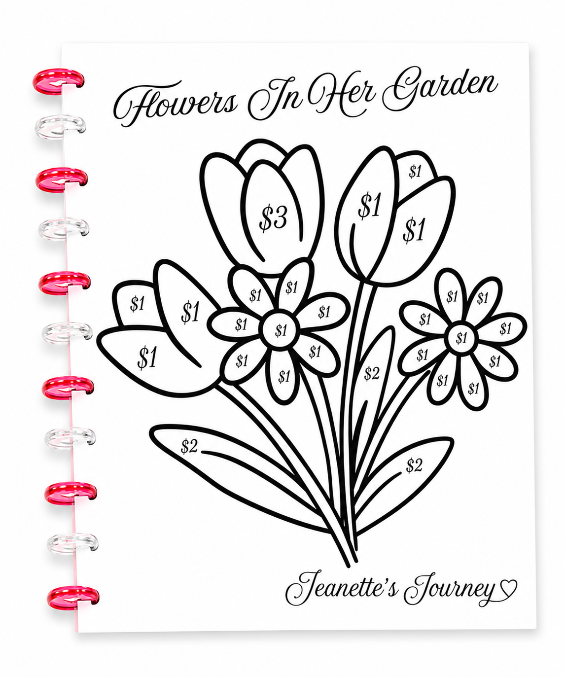 Color N’ Save Planner Book Of Savings | Disc Bound 8.5x11