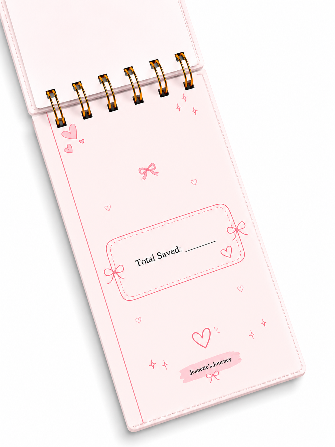 My Notebook Of Savings| A6 Booklet