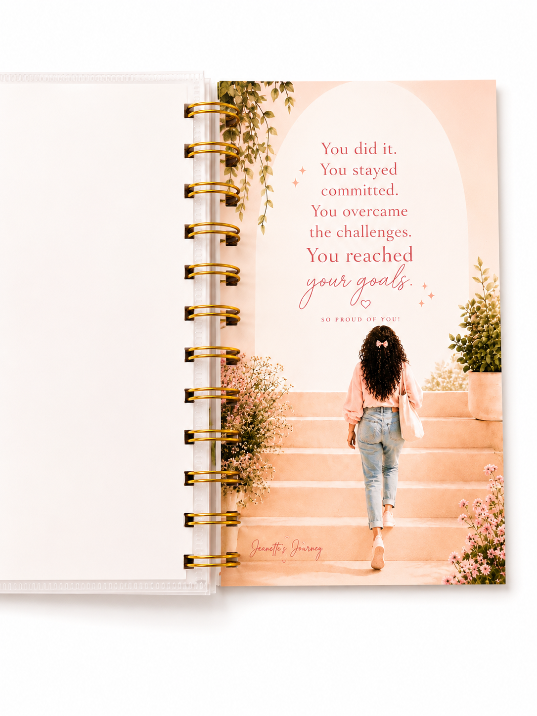 Stepping Into Monthly Savings | A6 Booklet