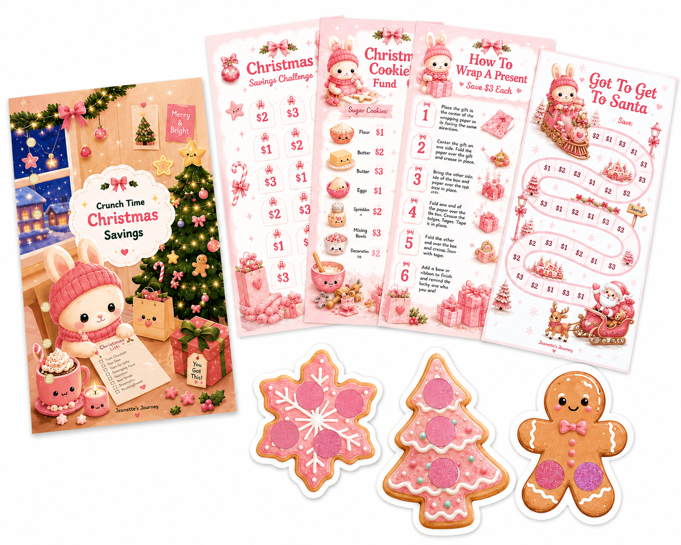 Crunch Time Christmas Savings With 3 Cut Outs | A6
