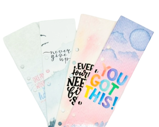 Binder Inspirational Bookmarks/ A6