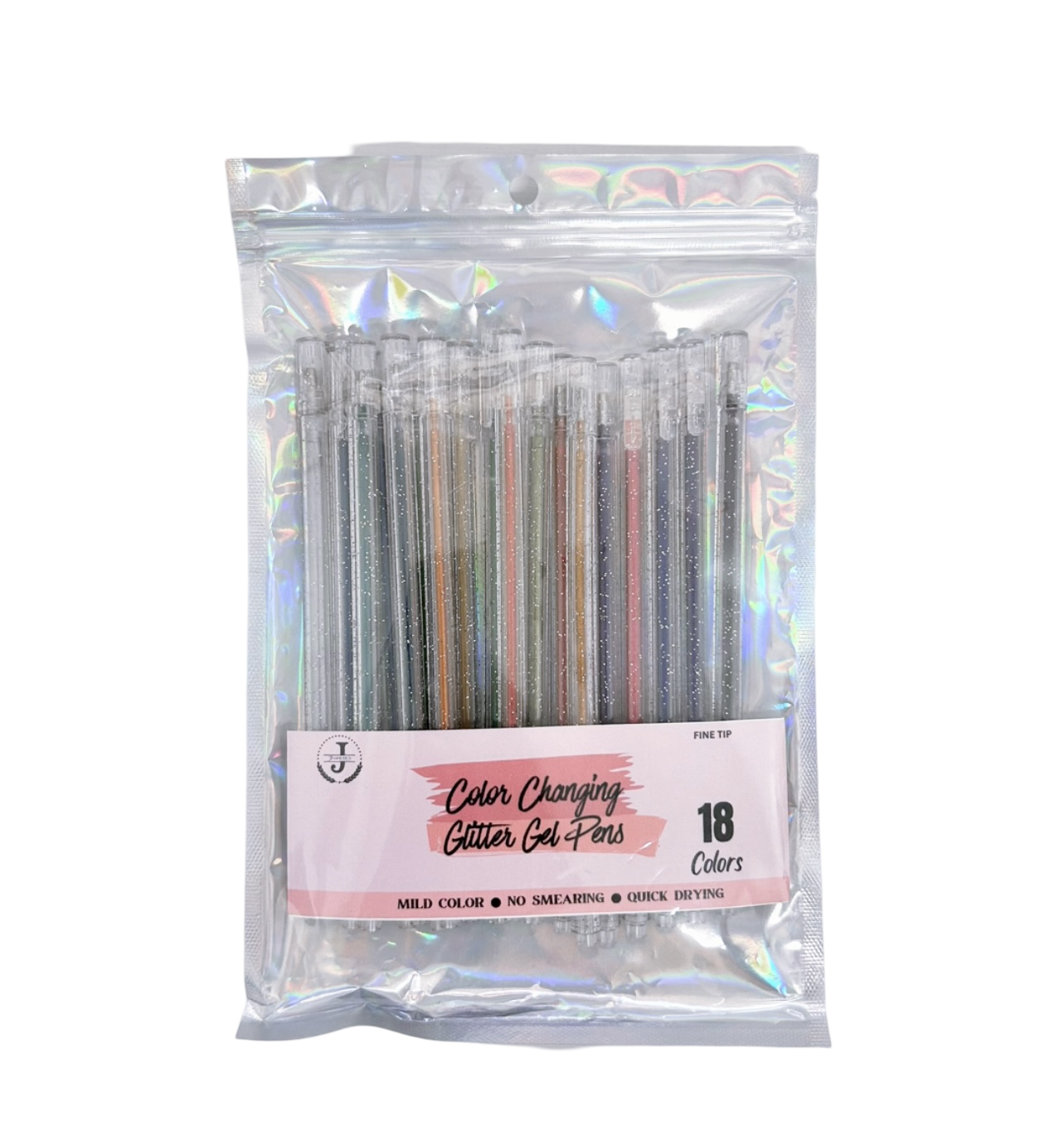 Color Changing Glitter gel Pens/ 18 Count