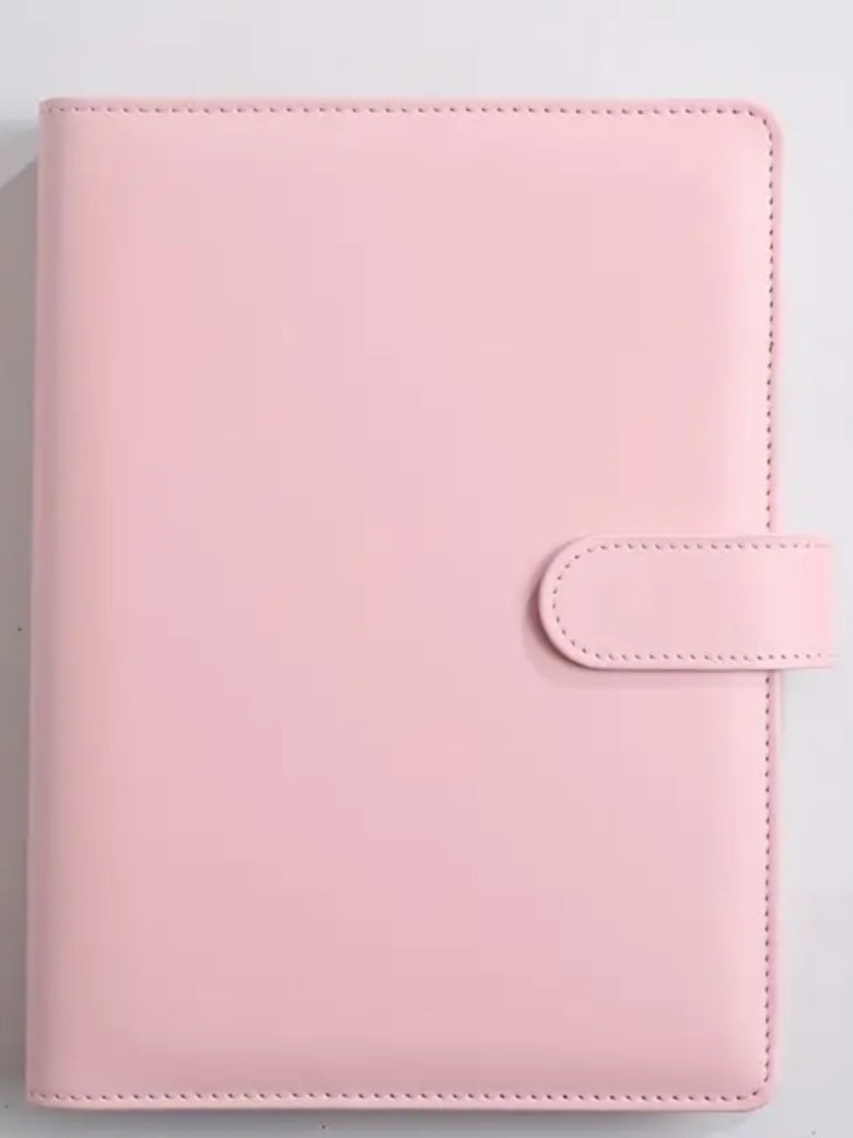 A5 Personalized Faux Leather Binder | 6 Hole