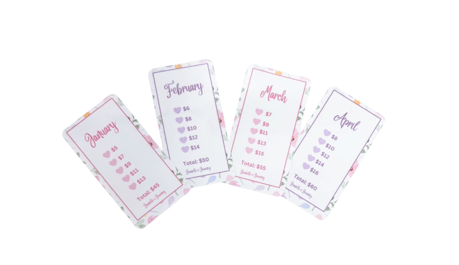 Monthly Floral Savings Challenge Bundle