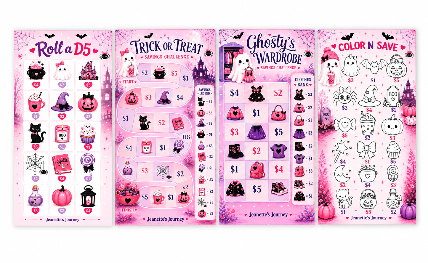 Im Just A Ghost On Halloween Savings Challenge| A6