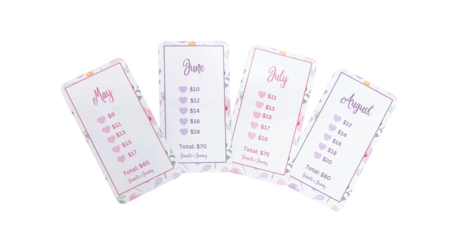 Monthly Floral Savings Challenge Bundle