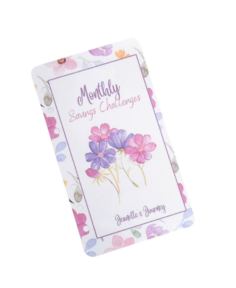 Monthly Floral Savings Challenge Bundle