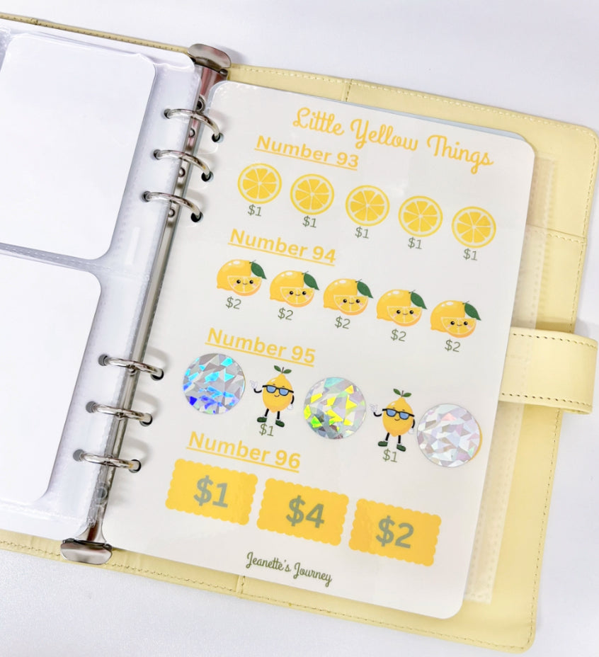 100 Savings Challenges Full Binder | A5