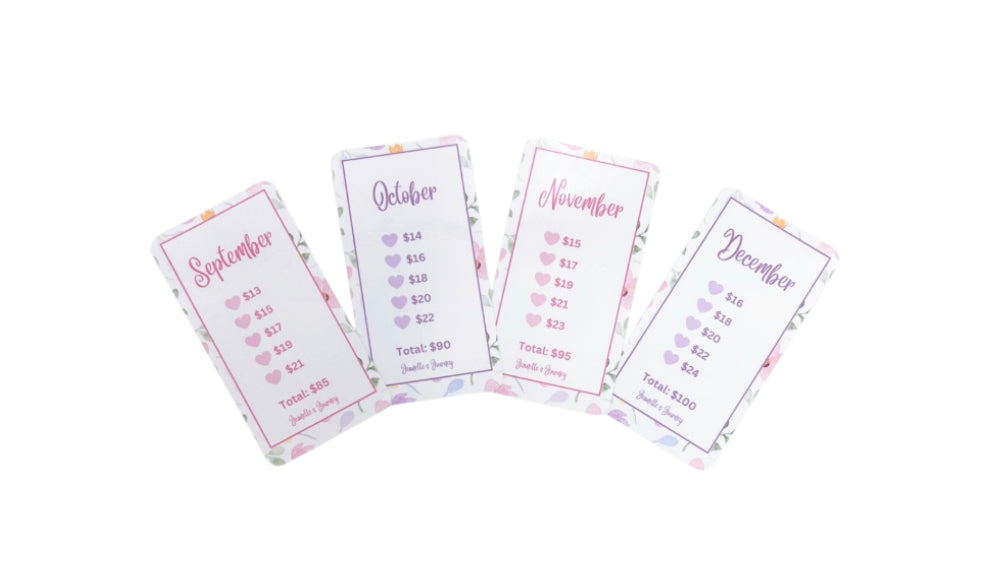 Monthly Floral Savings Challenge Bundle