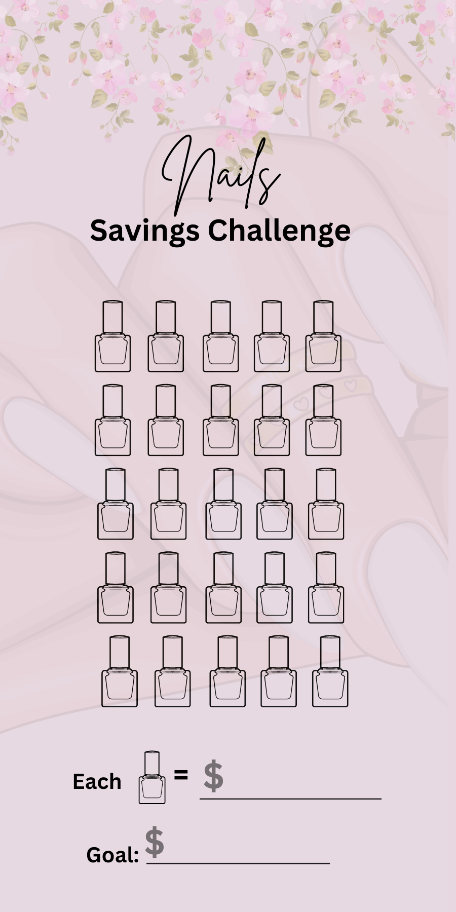 Girl Boss Matte Vellum Savings Challenges With Dashboard/ A6