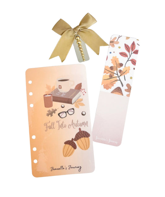 Fall A6 Binder Decor