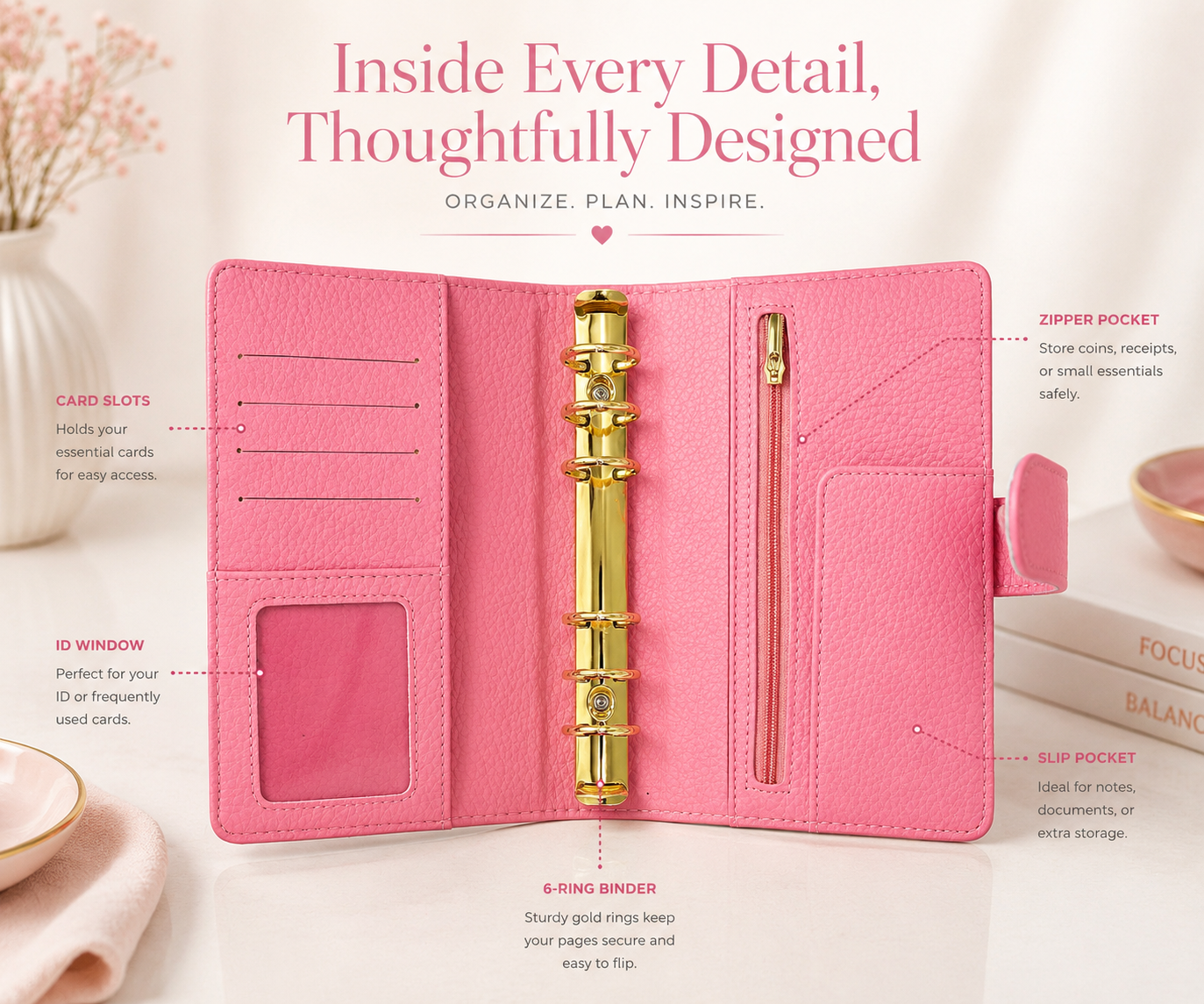 NEW! Pebble Binders | A6