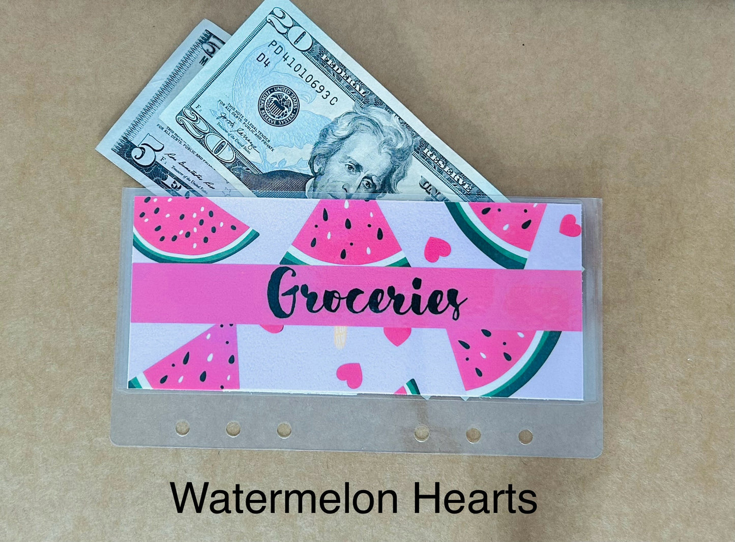 Summer Fun Cash Stuffing Envelopes | A6