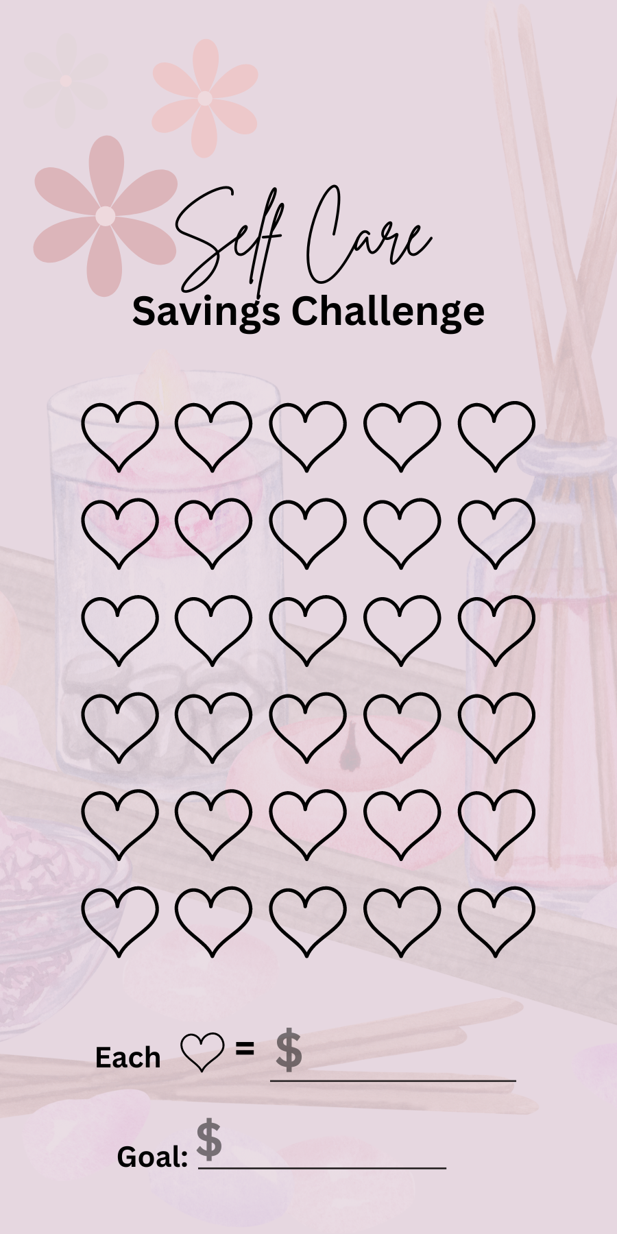 Girl Boss Matte Vellum Savings Challenges With Dashboard/ A6