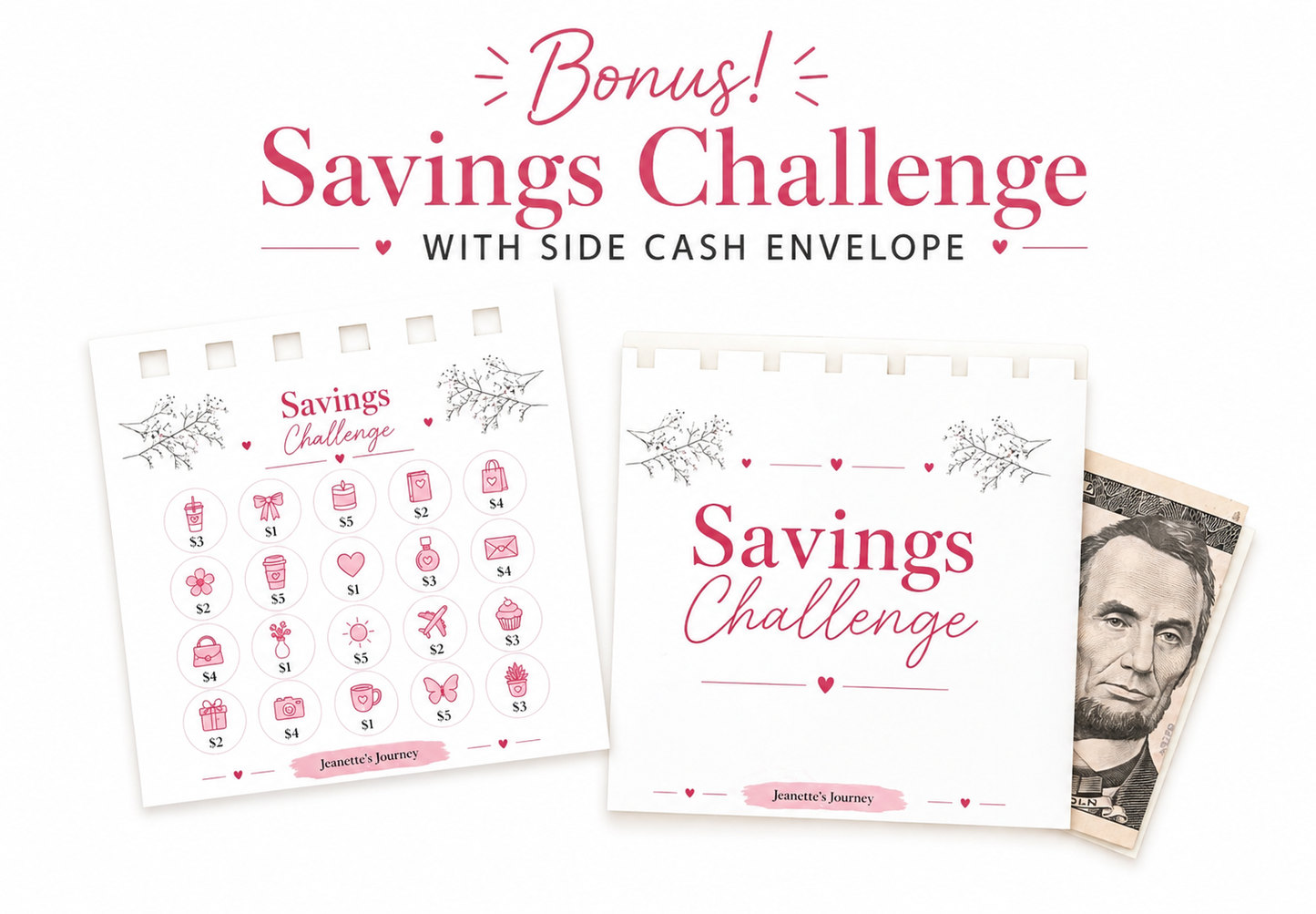 Weekly Budgeting On The Go | Bonus Savings Challenge