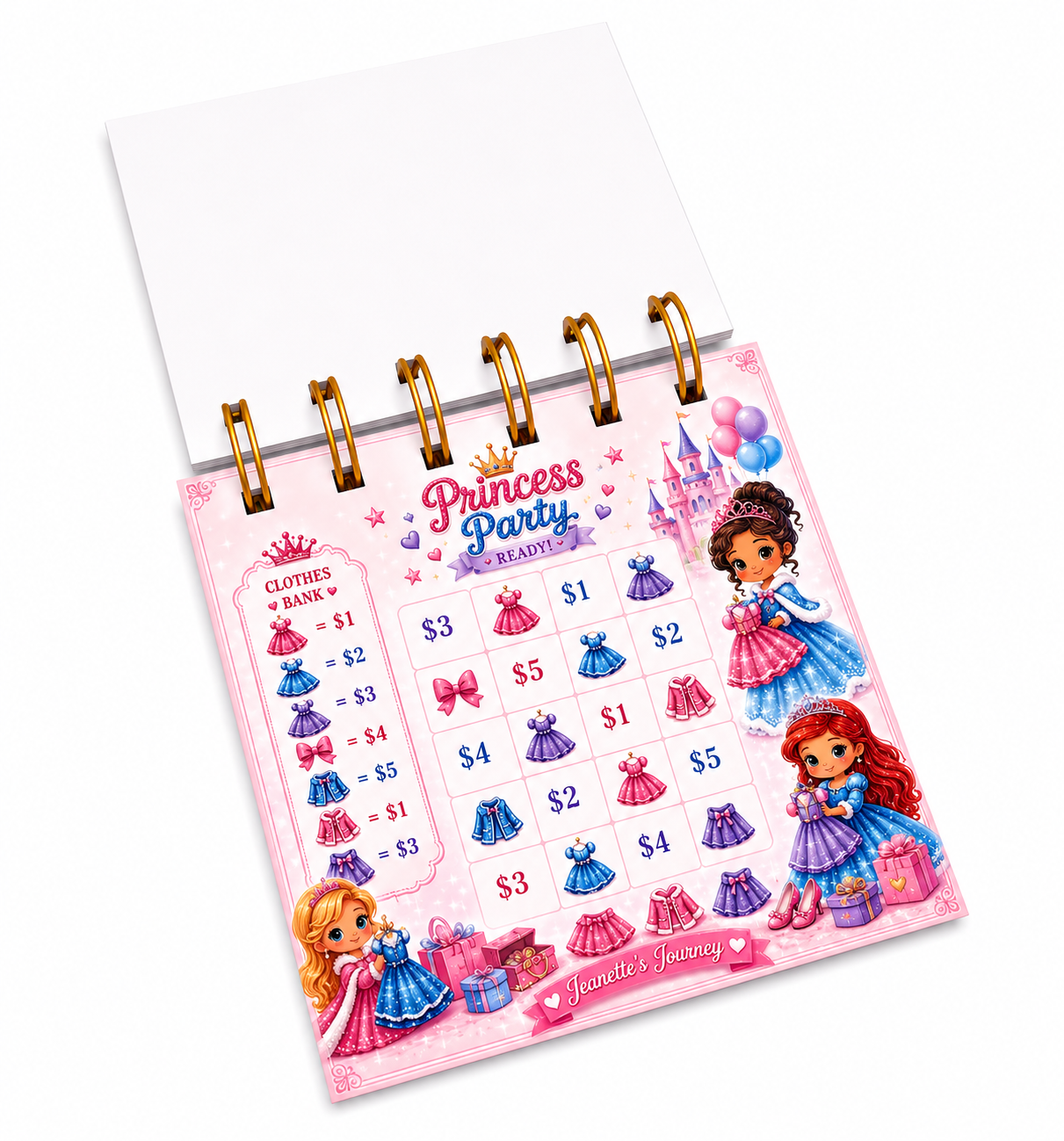 Christmas Princess Tiny Booklet