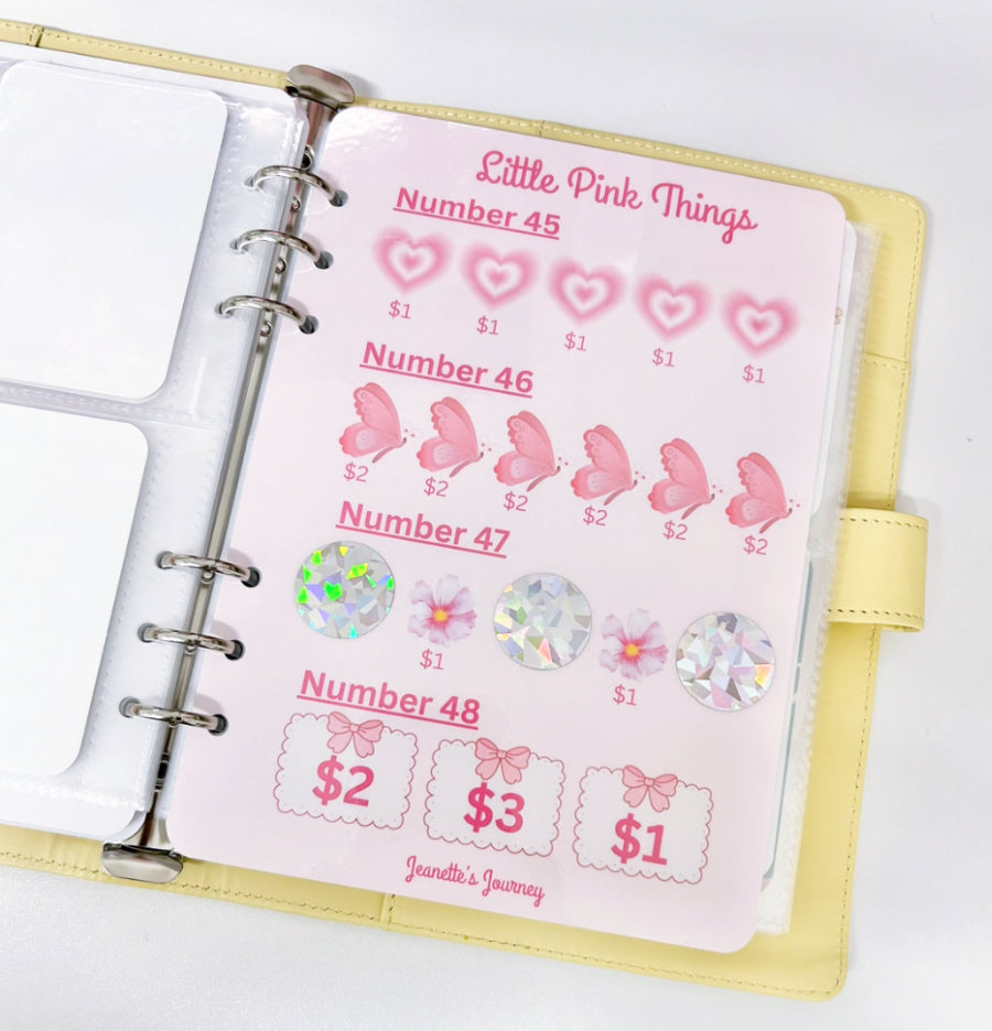 100 Savings Challenges Full Binder | A5