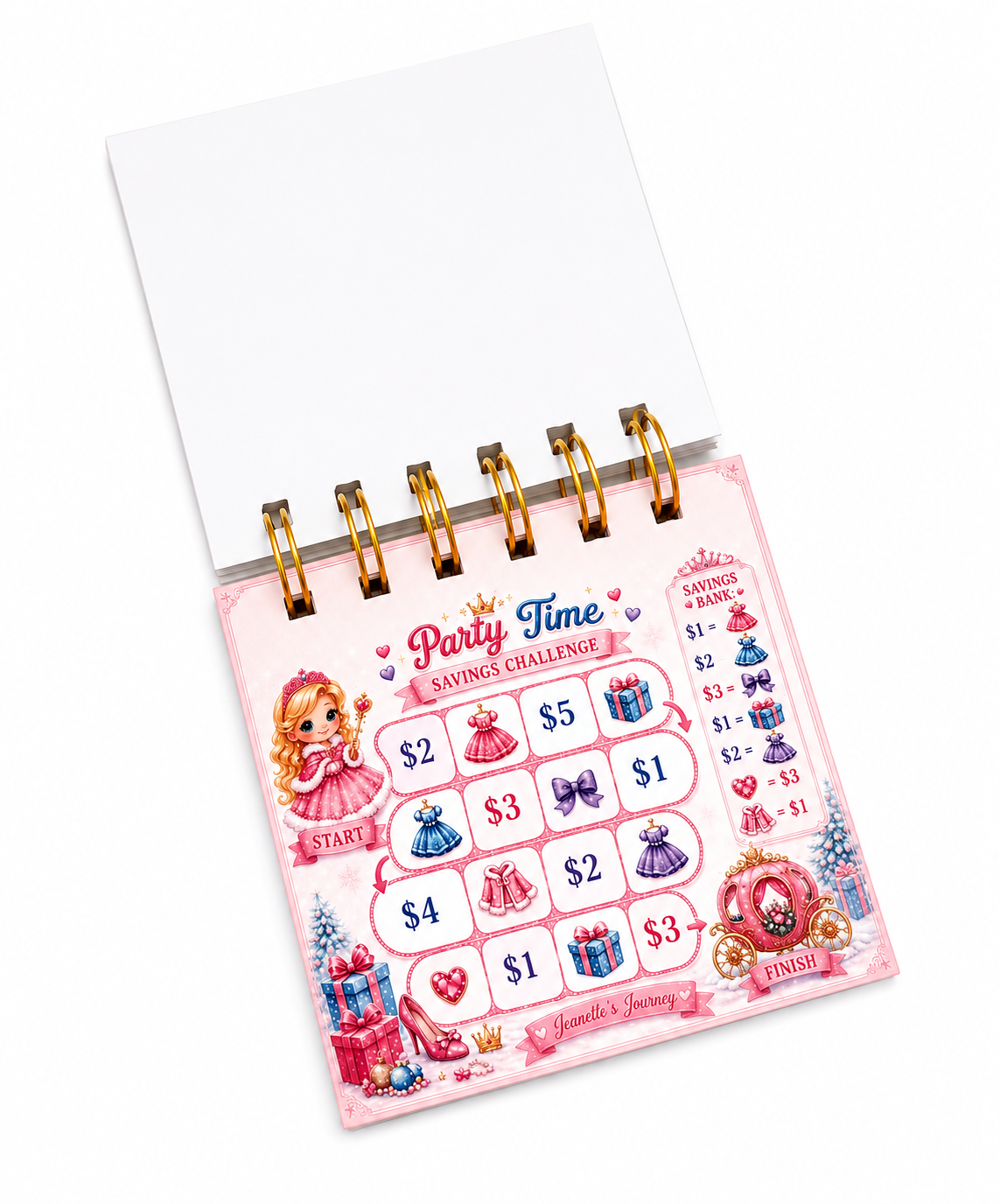 Christmas Princess Tiny Booklet