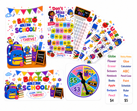 Back To School Savings Challenge | A6