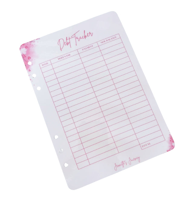 Debt Tracker/ A5