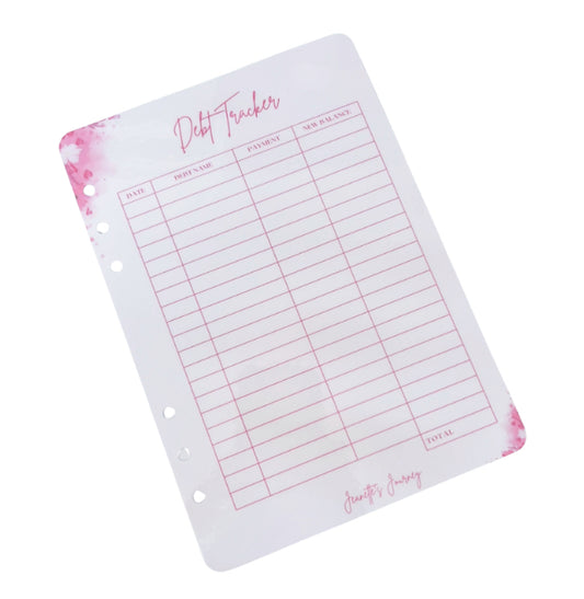 Debt Tracker/ A5