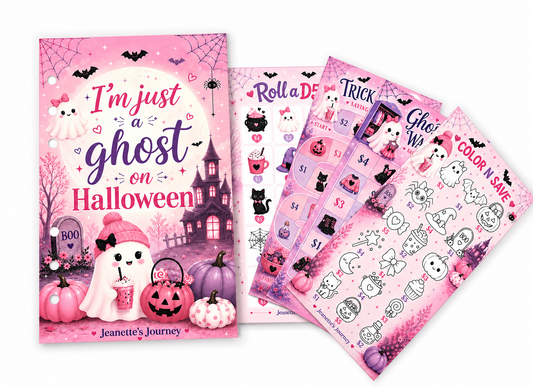 Im Just A Ghost On Halloween Savings Challenge| A6