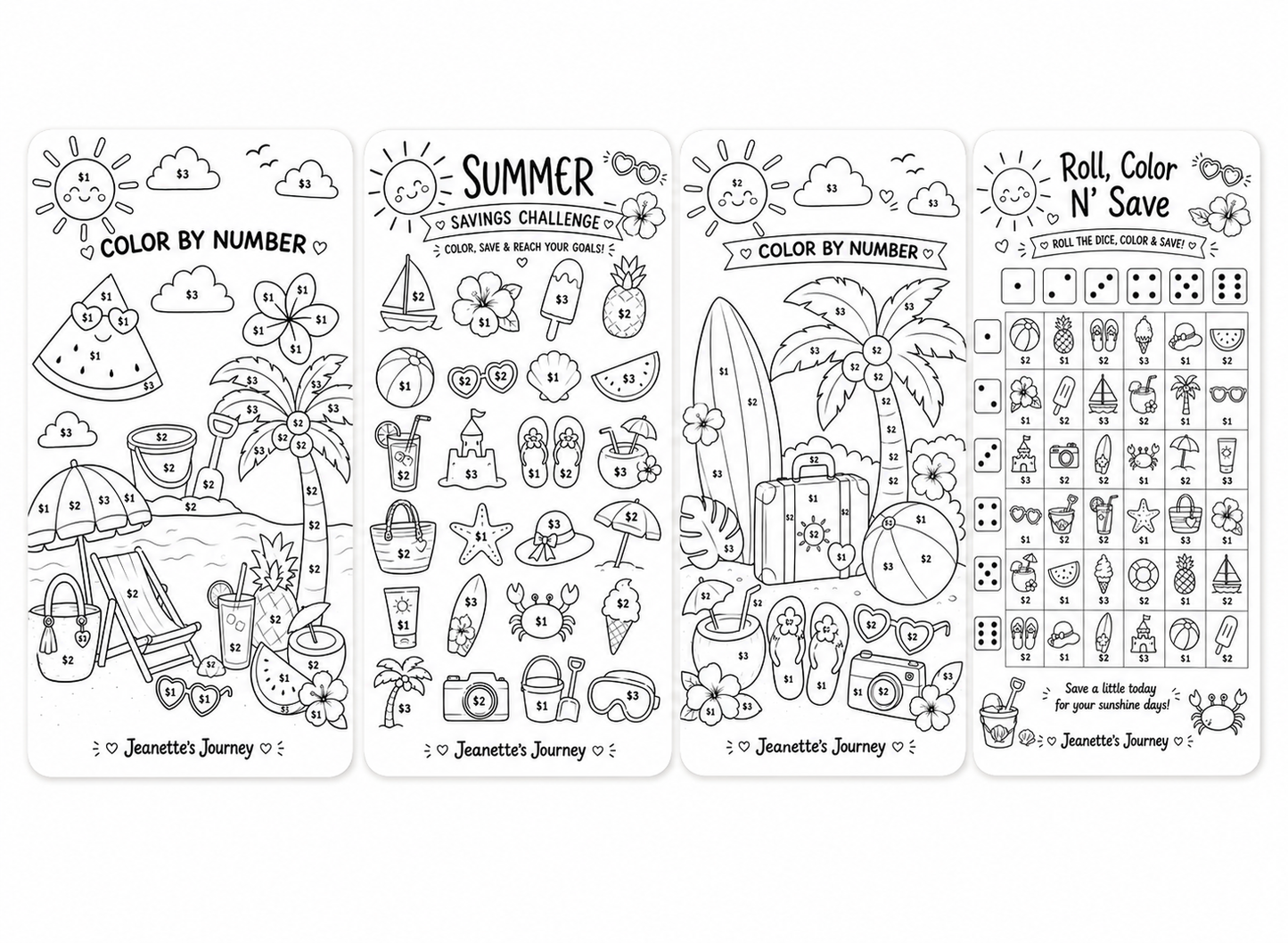Color N’ Save Coloring Book Challenge | A6