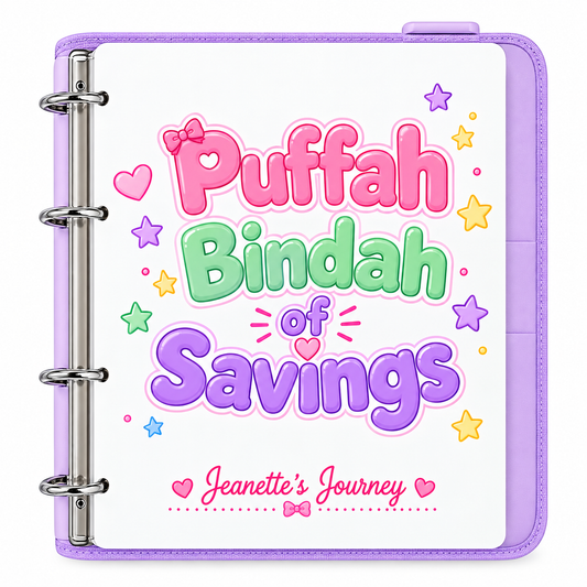 Puffah Bindah Of Savings | 8.5x11 Size