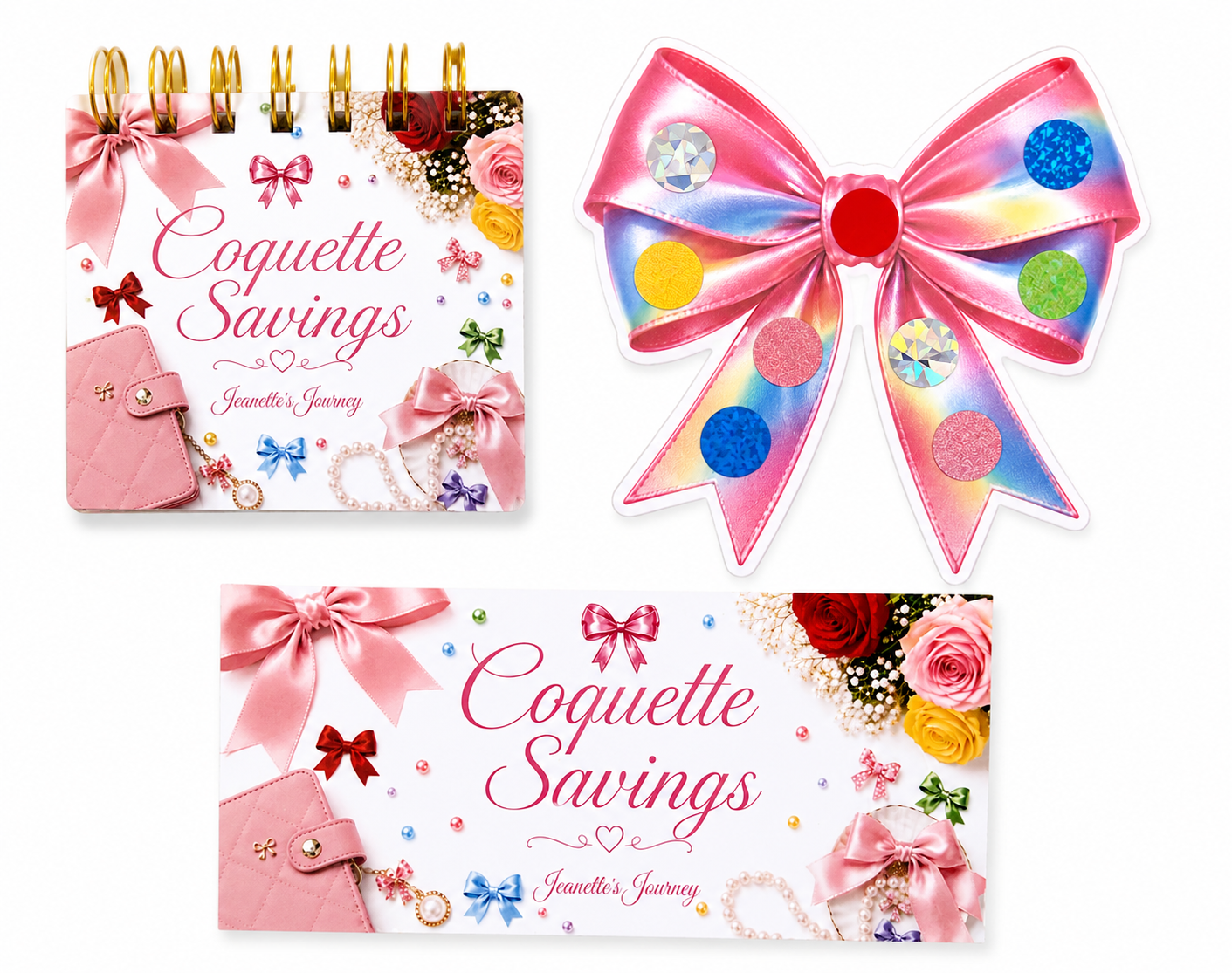 Coquette Savings Tiny Booklet