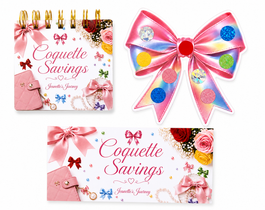 Coquette Savings Tiny Booklet