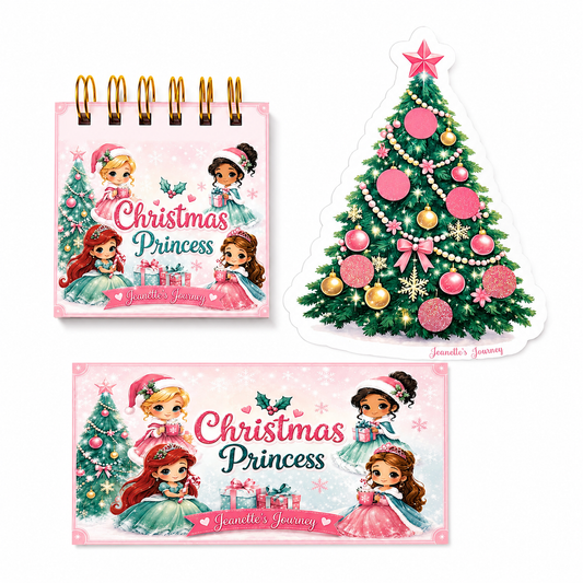 Christmas Princess Tiny Booklet