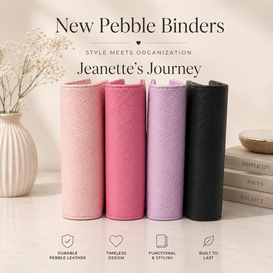 NEW! Pebble Binders | A6