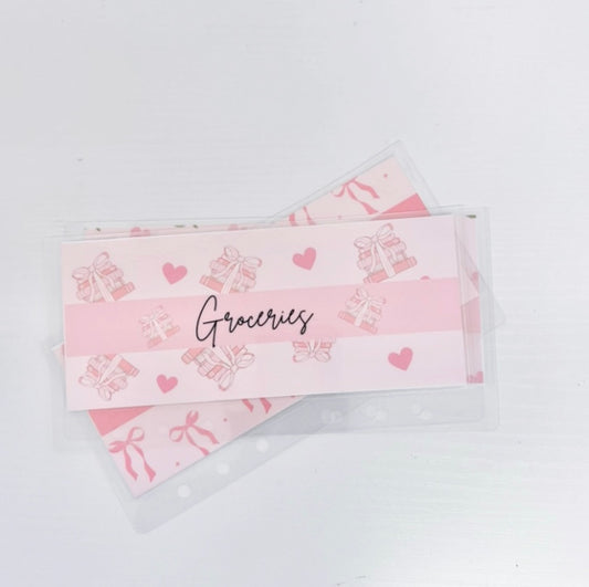 Pretty In Pink Cash Envelopes | A6 (set of 6)